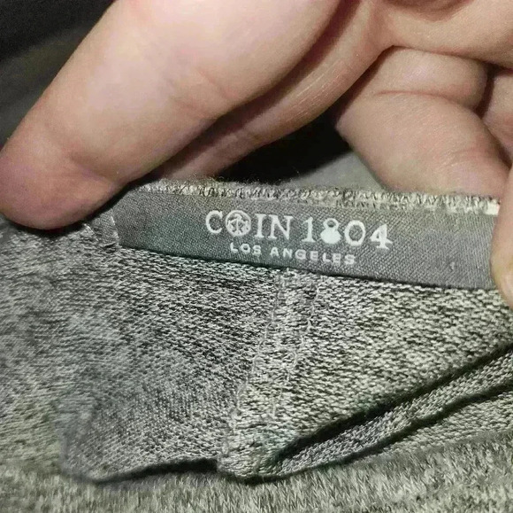 Coin 1804 Womans Long Sleeve Gray Top Size Xl - Picture 12 of 14